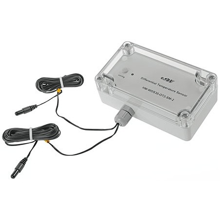 Differenz-Temperatur-Sensor im wetter- /staubgeschützten Gehäuse