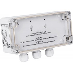 Funk-Rollladenaktor im staub- / wettergeschützten Aufputzmontage