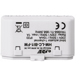 Funk-Rollladenaktor 1fach, Unterputzmontage HM-LC-Bl1-FM