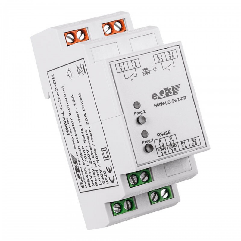 Wired RS485 Schaltaktor 2-fach