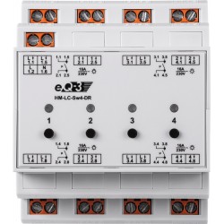 Funk-Schaltaktor4fach, Hutschiene