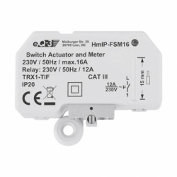 Homematic IP Schalt-Mess-Aktor, 16 A, Unterputz HmIP-FSM16