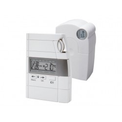Funk-Wandthermostat und Funk-Stellantrieb im Set