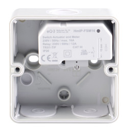 Musterbild für Einbau eines Aktors, Lieferung ohne Aktor.