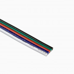 RGBW LED Flachbandleitung 5 x 0,5mm²