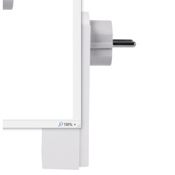 Funk-Schaltaktor 1-fach, Zwischenstecker Typ F - HM-LC-Sw1-PI-DN-R1