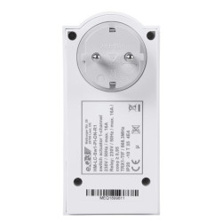 Funk-Schaltaktor 1-fach, Zwischenstecker Typ F - HM-LC-Sw1-PI-DN-R1