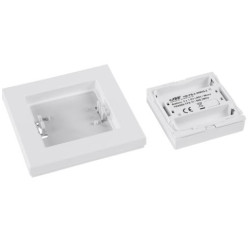 Funk-Wandtaster 2-fach, Aufputzmontage - HM-PB-2-WM55-2