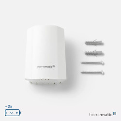 Homematic IP Temperatur- und Luftfeuchtigkeitssensor - außen, weiß - HmIP-STHO