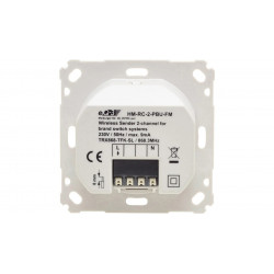 HomeMatic Funk Sender 2-Kanal Unterputz HM-RC-2-PBU-FM