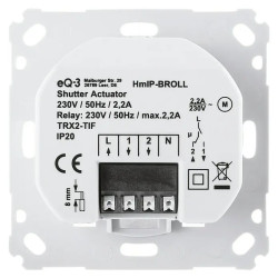 Funk-Rollladenaktor für Markenschalter HmIP-BROLL