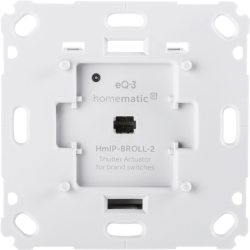 Funk-Rollladenaktor für Markenschalter HmIP-BROLL-2