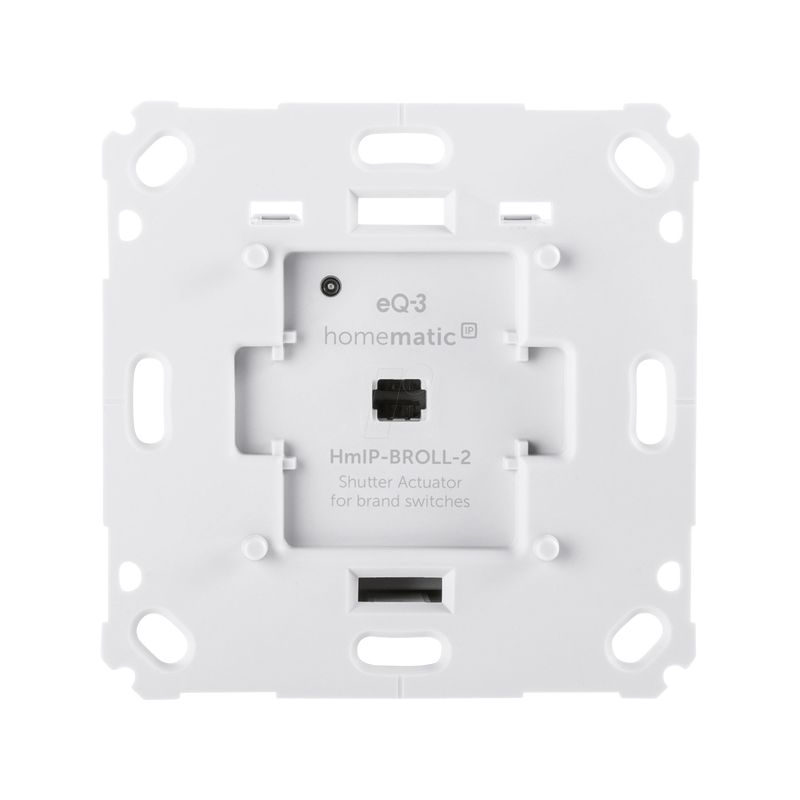 Funk-Rollladenaktor für Markenschalter HmIP-BROLL-2