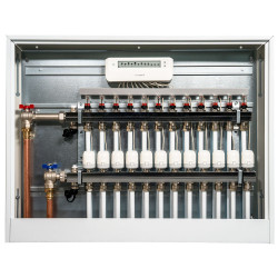 Homematic IP Smart Home Fußbodenheizungscontroller – 12 Kanäle, motorisch, HmIP-FALMOT-C12