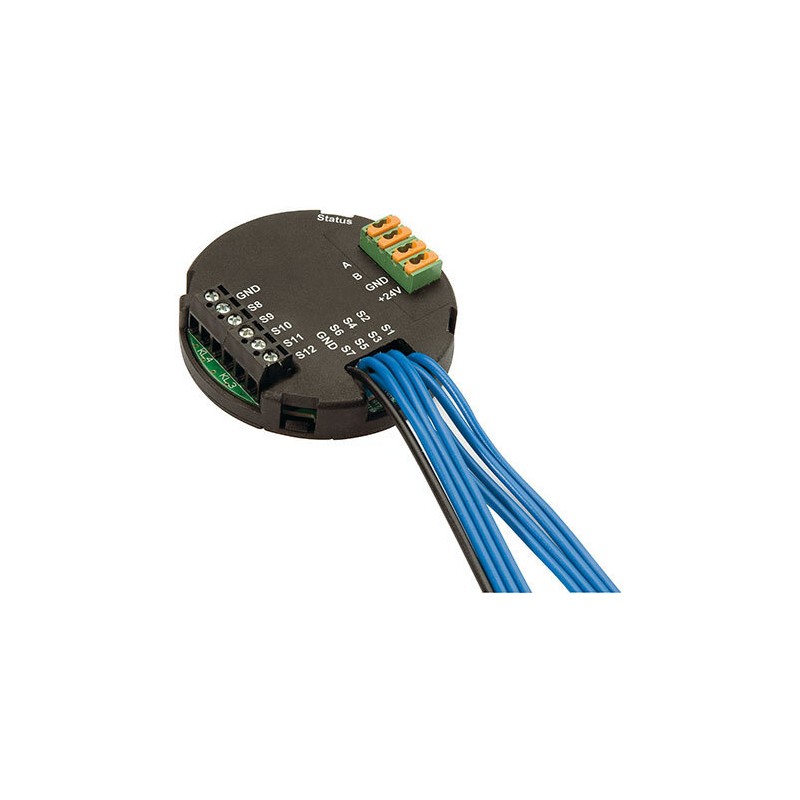 Wired RS485 Schließerkontakt 12-Eingänge für Schalterdosen